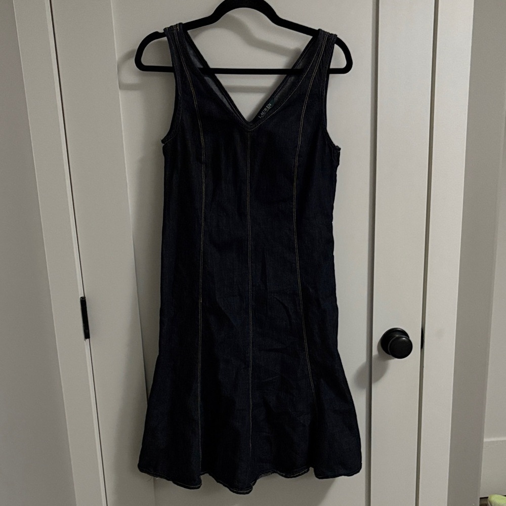 Ralph Lauren denim Dress size 6 - Picture 2 of 3